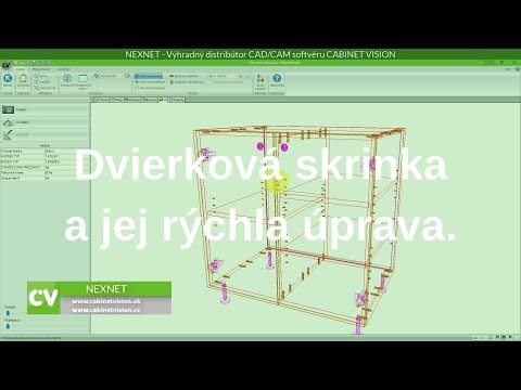 Dvierková skrinka a jej rýchla úprava.
