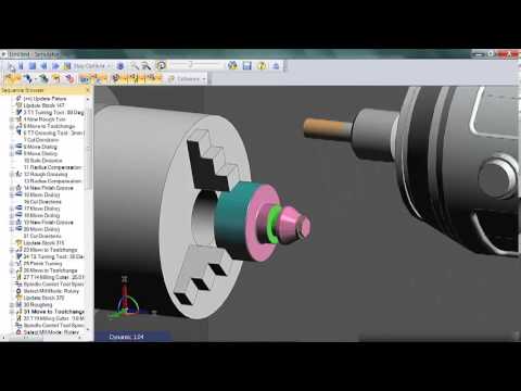 Edgecam Workflow on Mazak Integrex i300