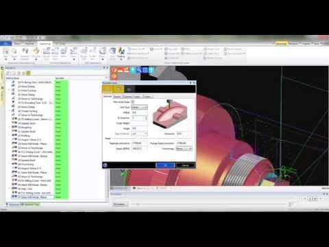 Edgecam 2-axis Turning, C&Y Milling incorporating Second End setup